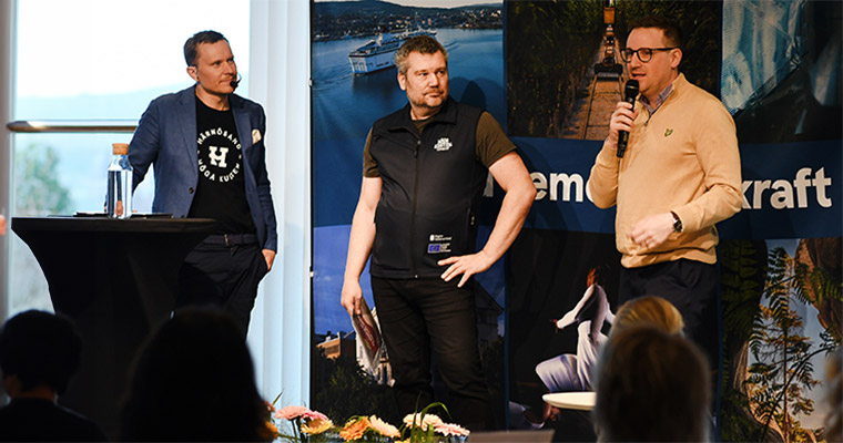 Tobias Wikström, Olle Lidgren och Jonathan Grip.