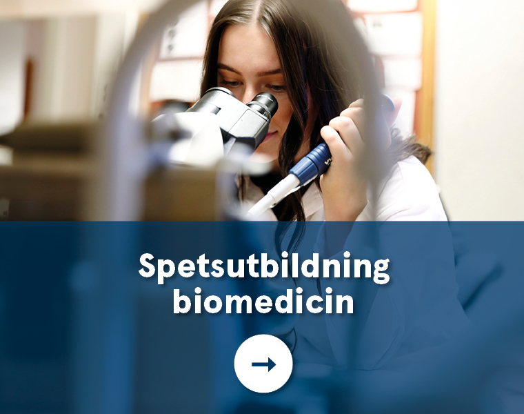 Spetsutbildning biomedicin.