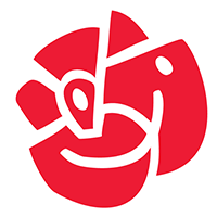 Logotyp för Socialdemokraterna.